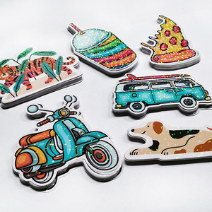 Großhandel Custom <span class=keywords><strong>Pvc</strong></span> Vinyl Druck Marke Dekoration Fenster Wasserdichte Vinyl Aufkleber Die Cut - Product Image 5