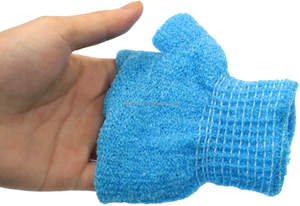 Vente en gros Gants <span class=keywords><strong>de</strong></span> bain en nylon personnalisés <span class=keywords><strong>Gant</strong></span> <span class=keywords><strong>de</strong></span> douche exfoliant pour épurateur corporel Vente en gros Fournitures <span class=keywords><strong>de</strong></span> bain et <span class=keywords><strong>de</strong></span> <span class=keywords><strong>toilette</strong></span> - Product Image 3