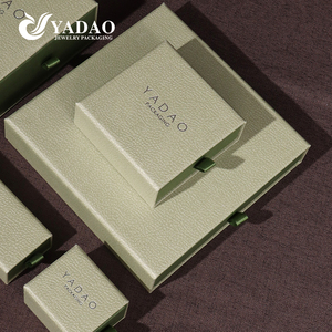 Hộp quà giấy cao cấp tùy chỉnh Yadao, bao bì dạng ngăn kéo, hộp đựng nhẫn, vòng tay, dây chuyền, bông tai, bán buôn - Product Image 5