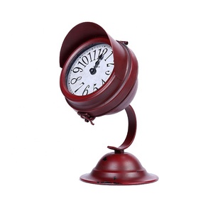 Qcy — horloge de bureau Vintage rétro en métal exquis, 25 modèle, Mini alarme de Table Unique - Product Image 1