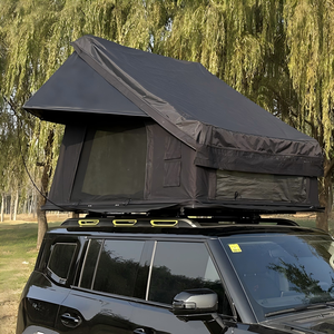 Triangle Rear Raised Inflatable Rooftop <b>Tent</b> Factory Direct Outdoor <b>Car</b> Side Camping <b>Tent</b> Four-season Quick Automatic Opening LF - Product Image 2