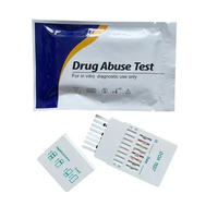 Cassette de Prueba de Drogas en Orina 5 en 1 SculpMed THC/AMP/MOP/MET/BZO