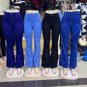 Women's Vintage Long Cargo Pants Multi-Pocket Boot Cut Casual Joggers Wholesale - Product Image 3