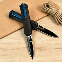 Couteau de chasse portable en acier D2 avec manche en alliage d'aluminium T6 et fibre de carbone, outil de survie en jungle, outil de poche EDC