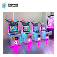 Machine de jeu électronique d'arcade à monnayeur pour enfants, jeu parent-enfant, jeu de divertissement, avec le thème 'Le serpent gourmand'