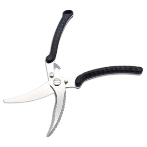 Yangjiang Stainless Steel <b>Kitchen</b> <b>Scissors</b> Serrated Blade For Chicken Bone Cutting Home Use - Product Image 1
