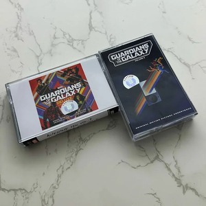 Ensemble de cassettes Guardians of the Galaxy : <span class=keywords><strong>Awesome</strong></span> Mix <span class=keywords><strong>Vol</strong></span>.1 + <span class=keywords><strong>Vol</strong></span>.3, Pack de bandes originales du film - Product Image 1