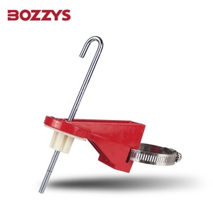 BOZZYS 108*49.5*155mm Verrouillage industriel de vanne à bille à montage permanent pour vannes de diamètre 10mm à 100mm - Product Image 6