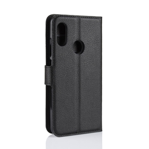 Protecteur de téléphone avec porte-monnaie fentes pour cartes Litchi Texture étui en cuir à rabat horizontal pour <span class=keywords><strong>Xiaomi</strong></span> Redmi 6 Pro / <span class=keywords><strong>Mi</strong></span> <span class=keywords><strong>A2</strong></span> <span class=keywords><strong>Lite</strong></span> - Product Image 3