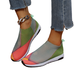 New Design <b>Soft</b> Autumn Spring Summer Woman Running Walking <b>Shoes</b> Light Weight Breathable Anti-Slip Hard-Wearing Casual Simple - Product Image 1