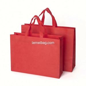 Bolsas Tnt Bolsas de transporte no tejidas Bolsa de tela no tejida reutilizable ecológica con logotipo impreso personalizado - Product Image 5