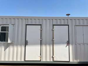 Maisons en conteneur modulaire Bureaux 20 pieds 40 pieds Panneau sandwich moderne préfabriqué Installation rapide Immeuble de bureaux Hôtel École - Product Image 4