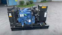 Grupos electrógenos diésel personalizables para remolque móvil, de bastidor abierto, 400V 50Hz 40-50kW, con ATS y arranque eléctrico de 12V CC para mayores estándares