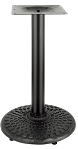 Modern Black Stainless Steel Swivel <b>Bar</b> Chair with Pedestal Base No Armrest Minimalist Design Commercial Furniture for Home <b>Bar</b> - Product Image 5