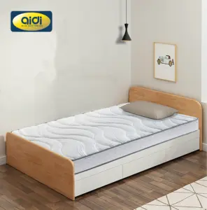 AI DI新设计优质廉价床垫环保防水针织面料邦奈尔弹簧床垫出售