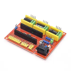 ماكينة نقش CNC Shield V3 V4 متوافقة مع وحدة لوحة التوسع بالمسوق 3.0 / A4988 للطابعة 3D مجموعة الإعداد الذاتي