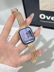 Correa de repuesto de la <span class=keywords><strong>serie</strong></span> de aleación de <span class=keywords><strong>titanio</strong></span> de moda 38/40/41/42/44/45/49mm para <span class=keywords><strong>Apple</strong></span> <span class=keywords><strong>Watch</strong></span> Band 9 8 7 <span class=keywords><strong>6</strong></span> 5 4 3 2 1 SE SE2 - Product Image 5