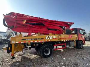 Autocarro con Pompa Diesel SY5230THBF 370C-10 Usato di Alta Qualità 2021, 36,5m, Due Assi, Motore 229kW, Braccio a 6 Sezioni, Emissioni Cina VI - Product Image 5