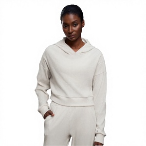 Roregal Autumn Casual Soft Breathable Hooded Sweatshirt Quick Dry Windproof Running Long Sleeves Workout <b>Coat</b> Women's Sports - Product Image 3