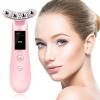 New Hot Chuyên Nghiệp Đa Chức Năng Facial Massager Vẻ Đẹp Thiết Bị Thiết Bị RF EMS Mặt Sữa Rửa Mặt Massager Mặt Massage Máy