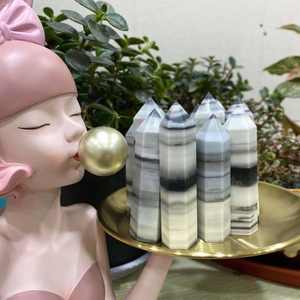 หินไท่จี๋คริสตัลโฮลาธรรมชาติคุณภาพสูงขัดเงา ขนาด 8-10 ซม. ดีไซน์ทันสมัยสำหรับตกแต่งบ้านสไตล์ไม่ซ้ำใคร ขายส่ง - Product Image 5