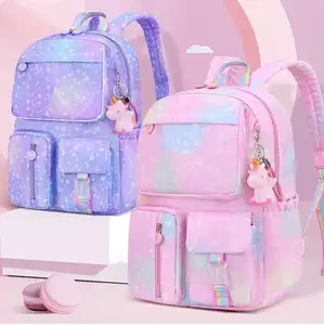 CALDIVO Wholesale New Cute School Bags for Girl Fashion Burden-reducing School Bags Backpack Cartoon Unisex Stock Lot Backpack