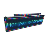 Hongwei SMD3535 P10 Led Board Front Service Led Sign 320x160mm Módulos Led