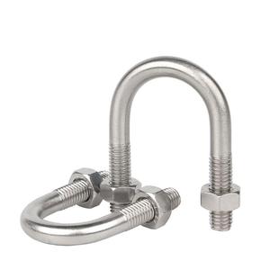 Dispositivo di fissaggio <span class=keywords><strong>Handan</strong></span> Changlan M6-M20 acciaio al carbonio DIN 3570 U-bulloni testa esagonale raccordo SS304 per V-bullone fornitore della porcellana - Product Image 3