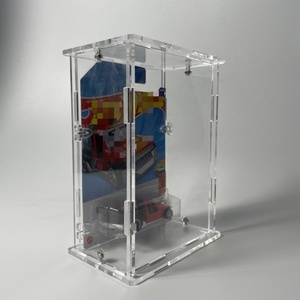 Caja de Almacenamiento Acrílica Transparente Desmontable, Moderna y Ecológica, Fácil de Montar, para Exhibición de Modelos de Autos y Coleccionables - Product Image 5