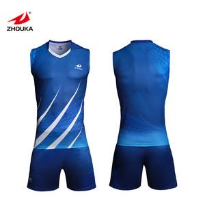 Fast Dry Latest Design Sublimated volleyball jersey Beach Tops and Shorts Sleeveless Volleyball Jersey - Product Image 1