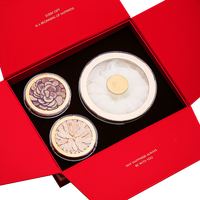 Boîtes rigides en papier kraft biodégradable écologiques de qualité supérieure Emballage de luxe pour compléments alimentaires Nid d'oiseau Ginseng Cordyceps