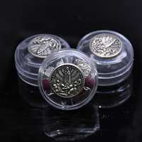 Mini boîte en plastique de bijoux religieux pour l'emballage de bijoux de chapelet pour le bracelet de chapelet de 6mm 8mm