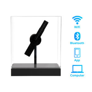 COEUS Display Olografico 3D Senza Occhiali 20CM, Scatola Luminosa LED per Proiezione, <span class=keywords><strong>Immagini</strong></span> e <span class=keywords><strong>Video</strong></span> per Negozi/Bar/Halloween 4K - Product Image 5