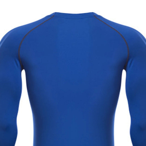 Long Sleeve Compression Shirt Plain Solid <b>Raglan</b> Sleeves Quick Dry Athletic Base Layer Gym Workout <b>Top</b> - Product Image 6
