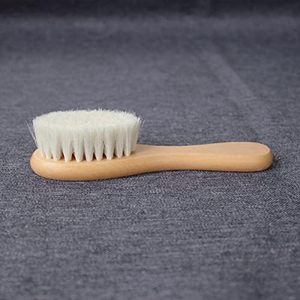 Cepillo de Baño y Masaje para Niños de Madera de Haya Ecológica, Peine para Cuero Cabelludo con Cerdas de Pelo de Cabra Suave, Cepillo de Baño de Madera para Bebés - Product Image 3