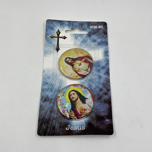 Envío Gratis Regalos Promocionales 58mm Custom Pin Set Forma Redonda Tin Button Badge - Product Image 5