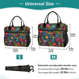 Hot Eco-friendly Reusable Custom Washable Cooler Bag Thermal Insulation Small Lunch Bag for Sale - Product Image 2