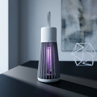 Piège à moustiques électrique puissant pour camping et extérieur, répulsif domestique, tue-mouches, piège multidimensionnel à grille électrique pour intérieur
