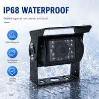 Sistema de Seguridad Universal para Vehículos Comerciales Directo de Fábrica, Cámara para Camiones de Servicio Pesado 1080P IP68 con Carcasa Metálica Impermeable Trasera