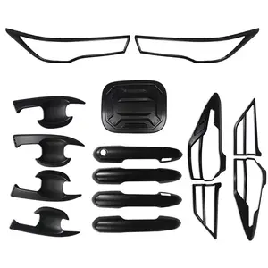 Ycsunz ABS Matte Black Garnish Cover Full Combo Set Body Kit For Toyota Innova 2023 car accessories