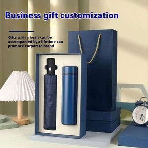 2025 Manufacturer In-Stock Customizable Logo Insulated <b>Gift</b> <b>Box</b> <b>Empty</b> Water Cup Umbrella for Promotion Business <b>Gifts</b> Sets - Product Image 3