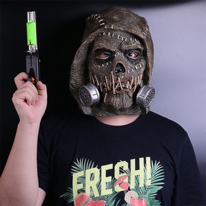 Halloween Vente en gros Mascarade Épouvantail Couvre-chef Cosplay Carnaval Fête Horreur Tuer Démon Masque - Product Image 5