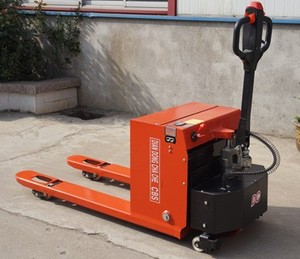 Transpallet Semi-Elettrico per Carichi Pesanti con Batteria al Piombo-Acido, <span class=keywords><strong>Dimensioni</strong></span> Forche 1500x150x70mm per Uso Interno/Esterno, Negozi, Case - Product Image 3