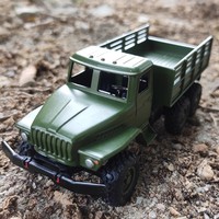 PANDAS Jouet de camion militaire moulé sous pression en alliage intégral, modèle de véhicule de l'armée, cadeau pour garçons, enfants, jouets de voiture en métal à inertie simulée
