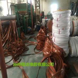 Courroie plate en caoutchouc Longda, courroie d'entraînement en caoutchouc, équipement d'emballage pour machines d'usine de fabrication standard - Product Image 3