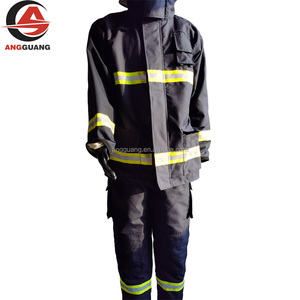 <span class=keywords><strong>Traje</strong></span> <span class=keywords><strong>de</strong></span> <span class=keywords><strong>Bombero</strong></span> <span class=keywords><strong>de</strong></span> Cuerpo Completo Ignífugo <span class=keywords><strong>de</strong></span> la Mejor Calidad, Marca GUANGMIN, <span class=keywords><strong>de</strong></span> Fibra <span class=keywords><strong>de</strong></span> Aramida Amarilla/Poliéster/Rayón, para la Lucha Contra Incendios - Product Image 6