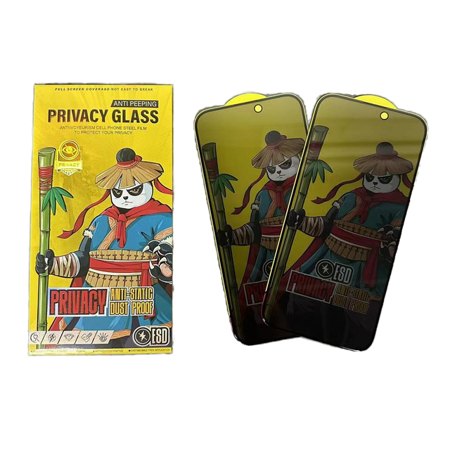 ESD Anti-SPY Tempered Glass Privacy Screen Protector for Iphone 16 15 14 13 Pro Max Phone Accessories