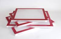 10x14 18x20 20x24 23x31 Bingkai Sablon Aluminium Dengan/Tanpa Kain Saring Bahan Cetak Berkualitas Tinggi