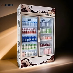 Commercial Supermarket Air Cooler for Beverages <strong>CocaCola</strong> Pepsi Other Drinks Display Fridge Refrigerator for Ice Cream Store Use - Product Image 6