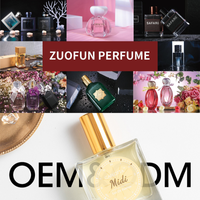 ZUOFUN OEM – Créez votre logo – Eau de toilette florale en spray – Parfum de créateur – Vente en gros directe usine